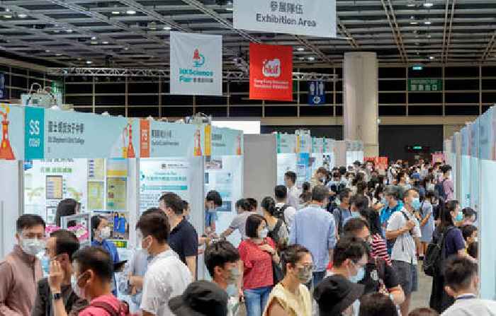 Hong Kong Science Fair Showcases 120 Youth Innovation Projects