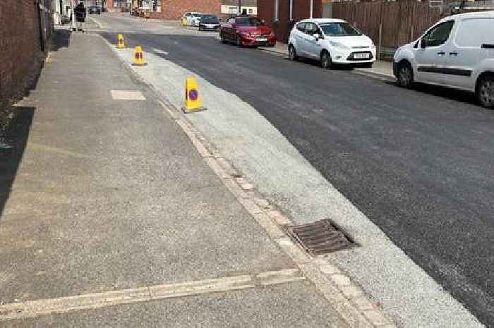 Neighbours slam council after road left looking like this