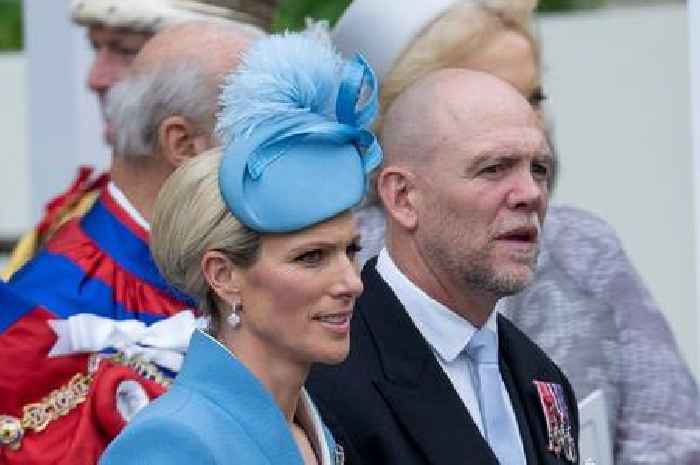 Mike Tindall complains about 'frustrating' Coronation seat one row behind Prince Harry
