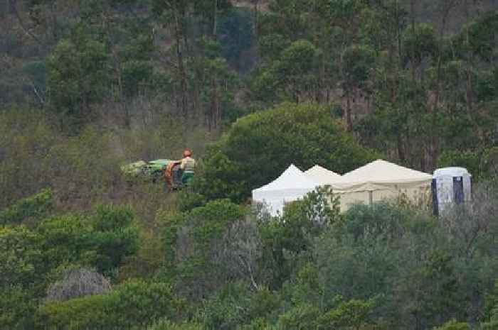 Madeleine McCann hunt - police search woodland as operation enters third day