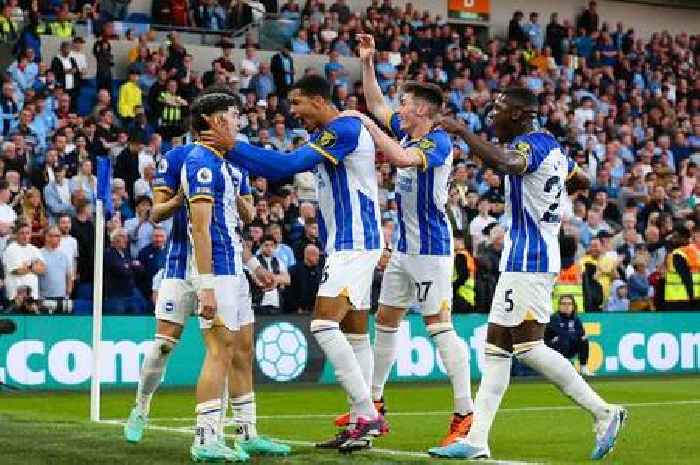 Brighton will be without six players for huge Aston Villa clash