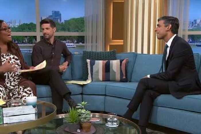 Alison Hammond's 'awkward' interview with Rishi Sunak as he's grilled on This Morning