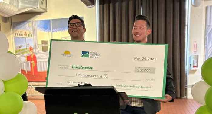 BikeHouston Paves the Way for Bike Accessibility in Houston, Thanks to a $50,000 Grant From Green Mountain Energy Sun Club
