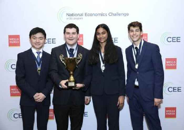 High School Teams Earn National Honors in America's Top Economics Competition
