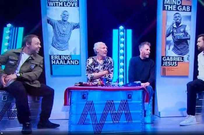 Stephen Graham and Jack Whitehall both left icing injuries on chaotic Soccer AM finale