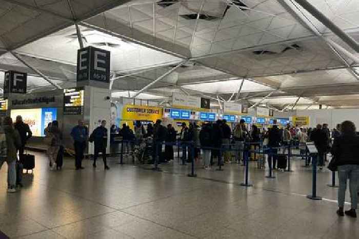 Stansted Airport Bank Holiday delays as travellers face chaos as all UK eGates break down