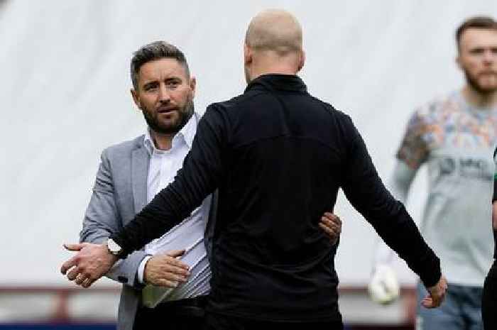 Lee Johnson admits Hibs touchline clash against Hearts started by 'my dad's bigger than yours' row with Steven Naismith