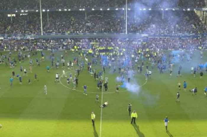 Everton fans mocked for pitch invasion after Premier League survival on final day