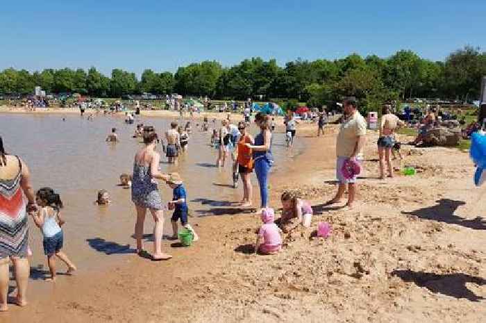 What happened to secret beach next to picture postcard Midlands village that drew huge crowds every summer?