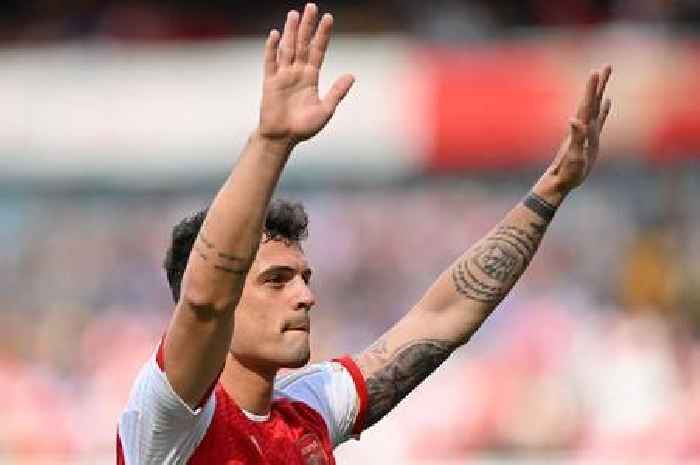 Arsenal fans send emotional seven-word Granit Xhaka transfer message after double hint