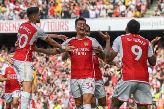 Bukayo Saka emulates Thierry Henry as Granit Xhaka enjoys special moment with Arsenal supporters