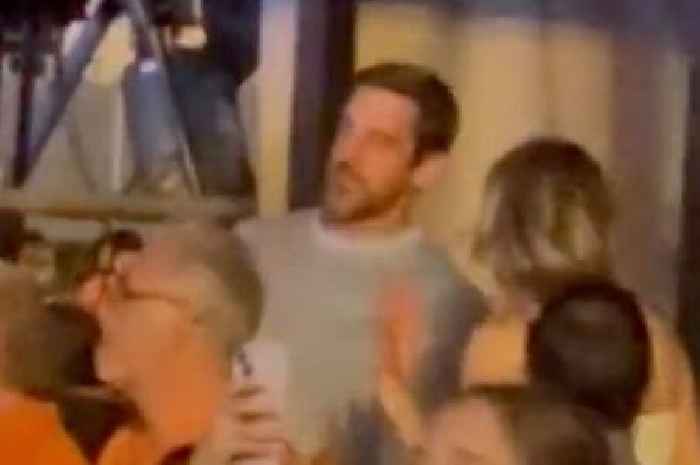 NFL icon Aaron Rodgers spotted dancing at Taylor Swift gig as fans dub him a 'Swiftie'