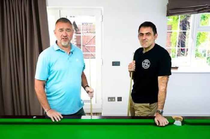 Ronnie O'Sullivan's X-rated artwork spotted as snooker icon plays vs Stephen Hendry