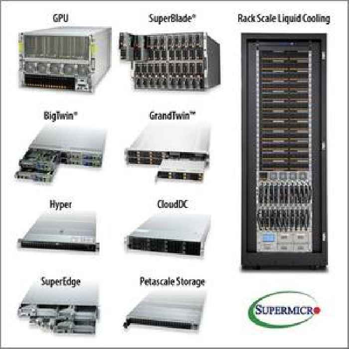 Supermicro Features Unparalleled Array of New Servers and Storage Systems at COMPUTEX 2023