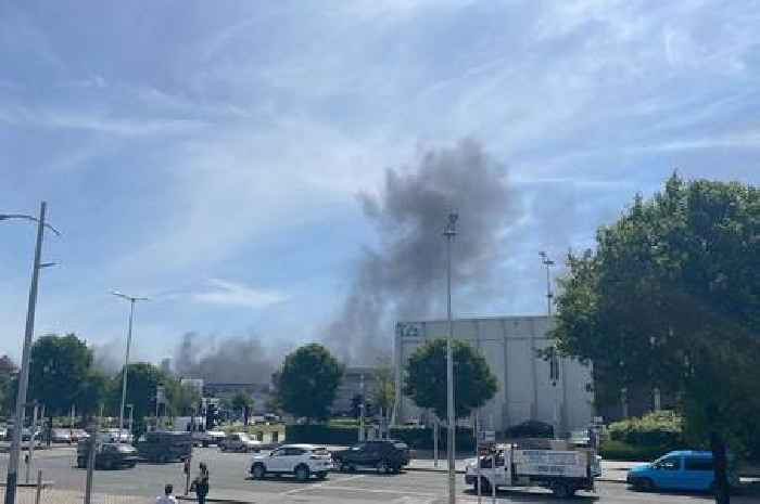 Smoke billows over Swansea as fire breaks out in marina – live updates