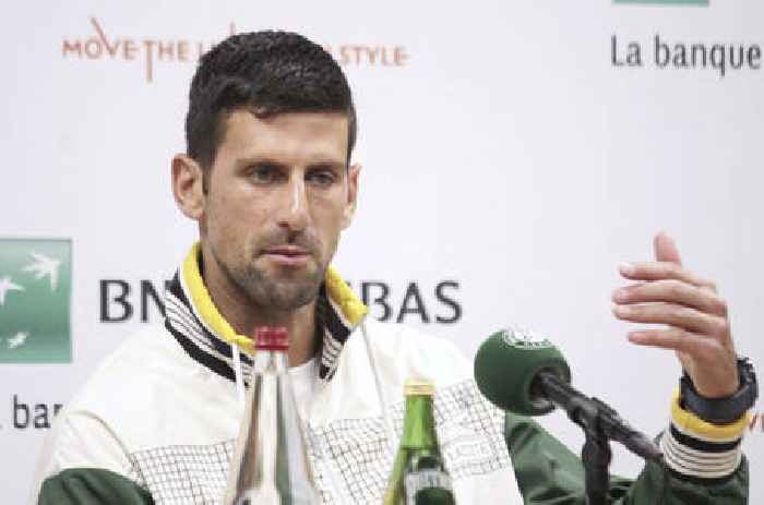 ‘Stop the Violence’: Serbian-Born Tennis Star Novak Djokovic Writes Anti-War Message on Camera Lens at French Open