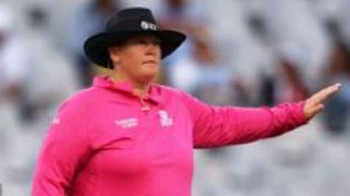 Redfern becomes first woman to umpire in T20 Blast