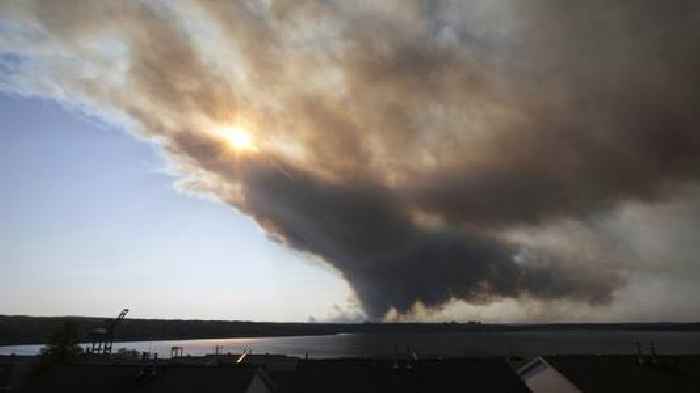 Wildfire on Canada's Atlantic coast spurs evacuation of 16,000 people