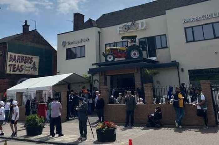 Free food given out by The Royal Oak pub to mark Sidhu Moose Wala's death a year on