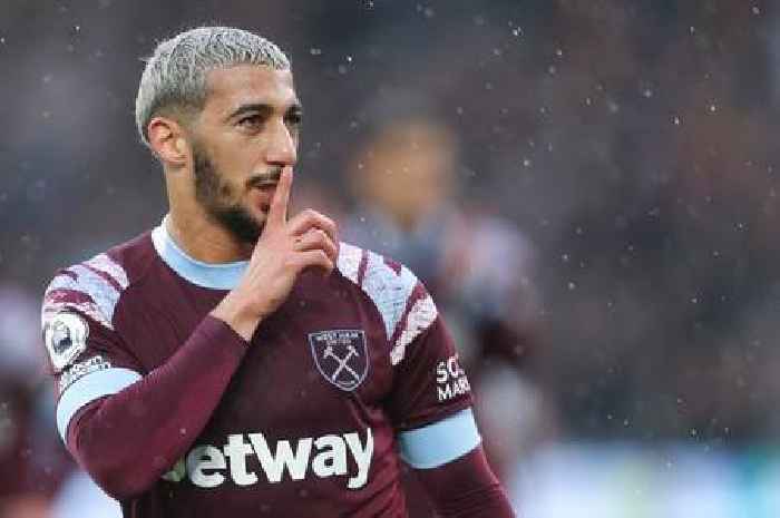 West Ham star Said Benrahma scoops Premier League award ahead of Europe Conference League final