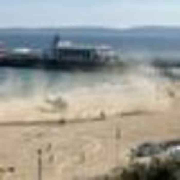 Two people pulled from sea in Bournemouth after 'multi-agency' incident