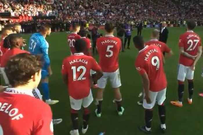 Man Utd fans think Anthony Martial pulled hamstring during Erik ten Hag's speech