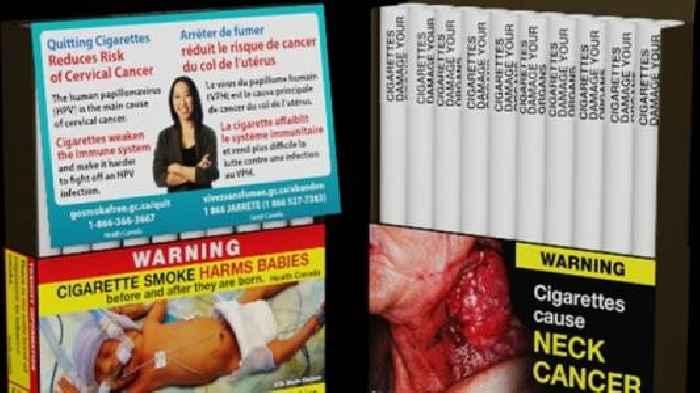 Canada will require dire health warnings on each cigarette