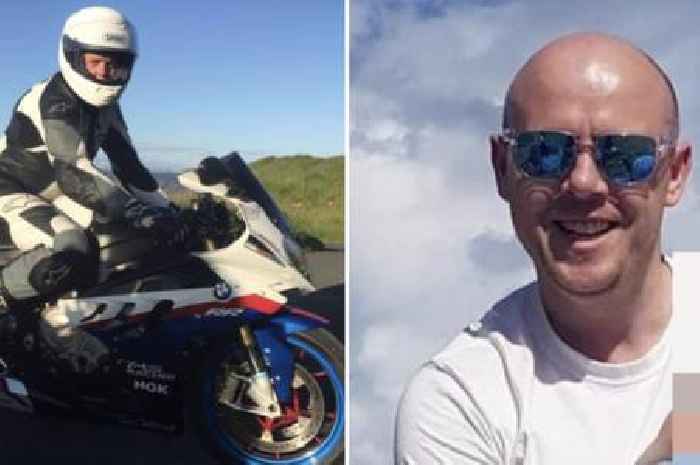 Knockhill biker killed in crash suffered brain injury on last lap of track