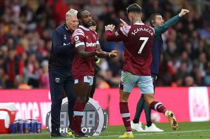 ‘Not him’ - Michail Antonio gives West Ham verdict on Gianluca Scamacca amid David Moyes point