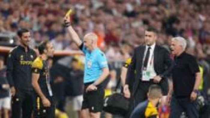 How referee got accosted by irate fans after Euro final... in 60 seconds