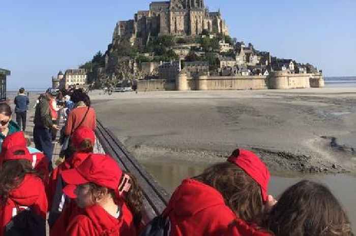 Students immersed in French culture during Turing Scheme funded Normandy trip