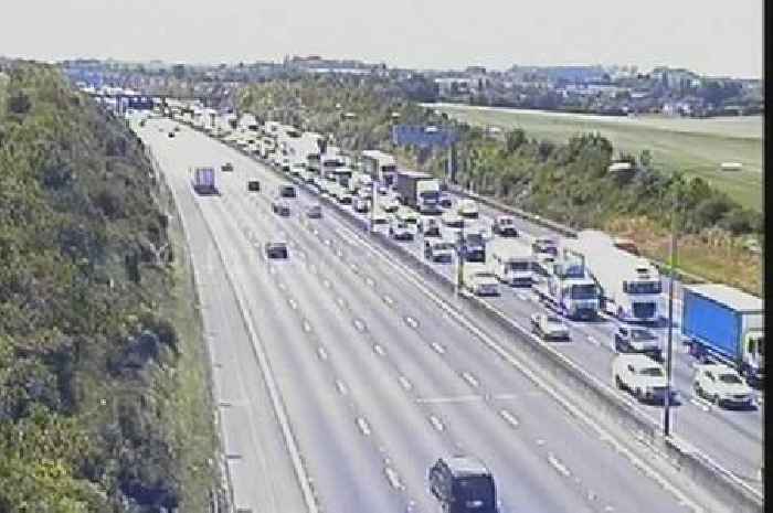Live M25 traffic updates as drivers face severe delays at Dartford Tunnel