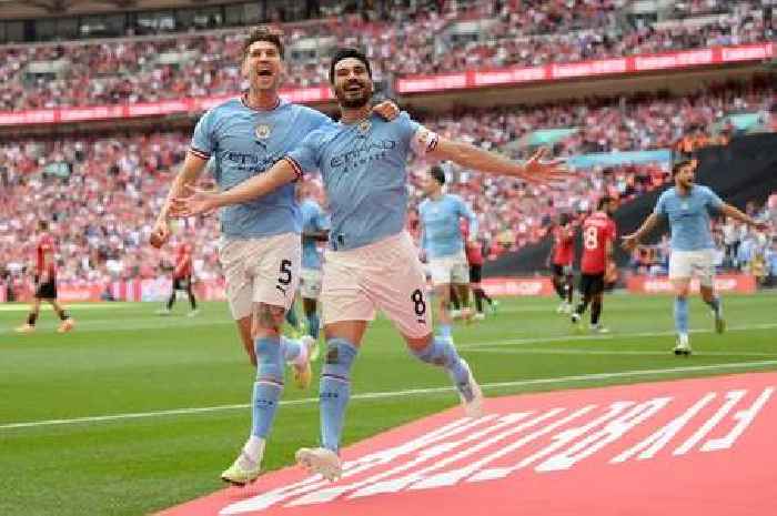 Man City win FA Cup after beating Man Utd and scoring quickest final goal ever