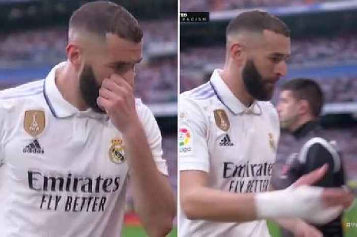 Karim Benzema close to tears as fans give him standing ovation in final Real Madrid game