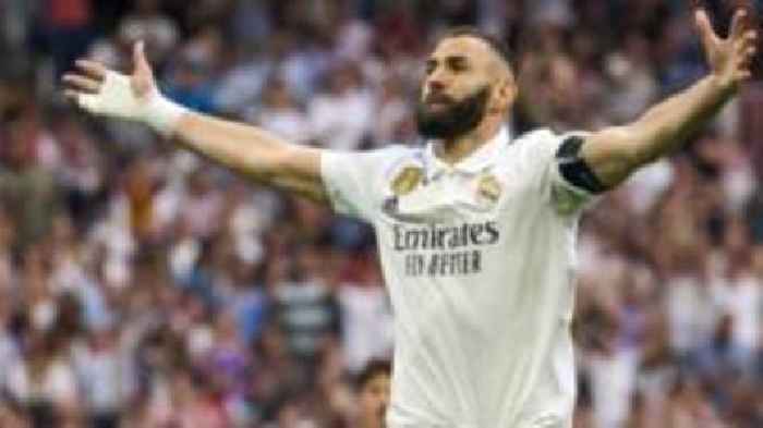 Benzema scores on final Real Madrid appearance