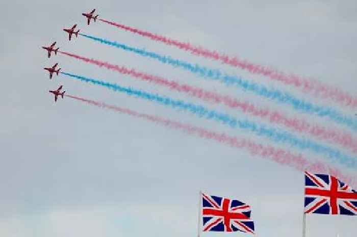 English Riviera Airshow day two timetable: Red Arrows and Spitfire at epic Torbay event