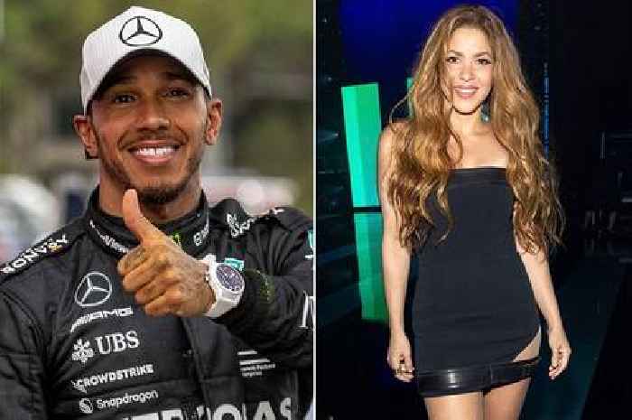 Lewis Hamilton and Shakira fuel dating rumours after being spotted together at F1