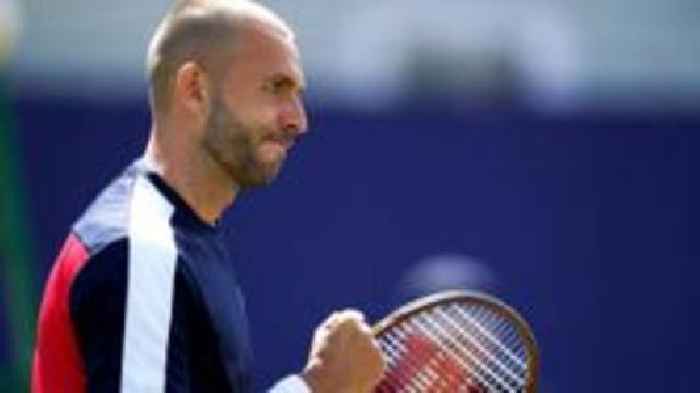 Britain's Evans reaches second round at Surbiton