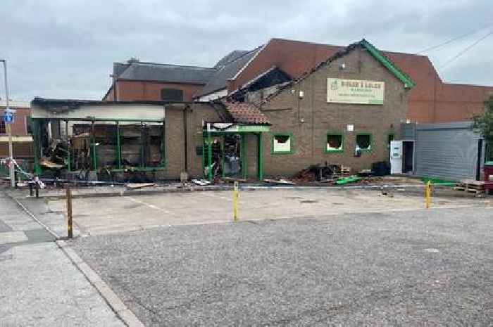 Sadness as Mansfield supermarket gutted in fire
