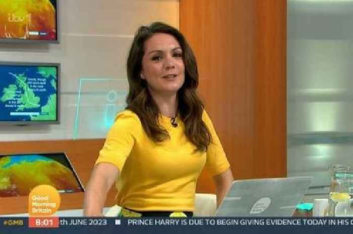 ITV Good Morning Britain star Laura Tobin halts weather forecast and says 'I am sorry'