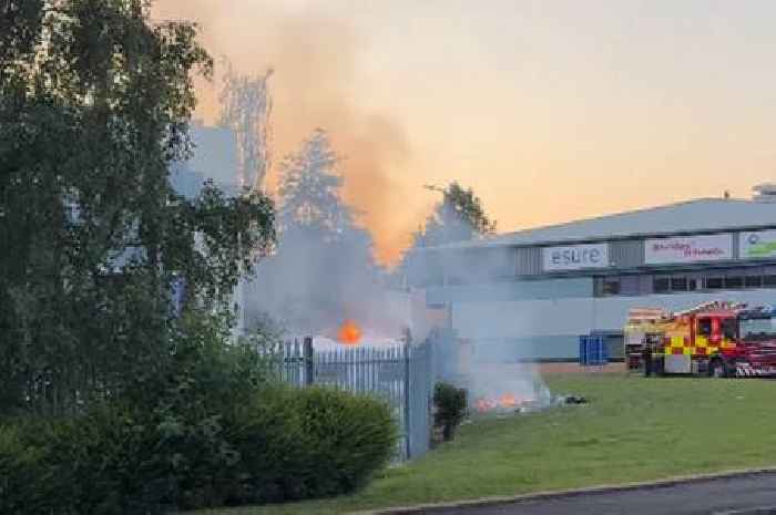 Boy in hospital after 'huge' explosion at Scots industrial estate