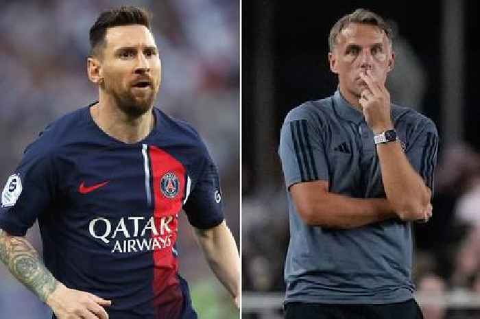 Fans gutted after missing out on Phil Neville managing Lionel Messi at Inter Miami