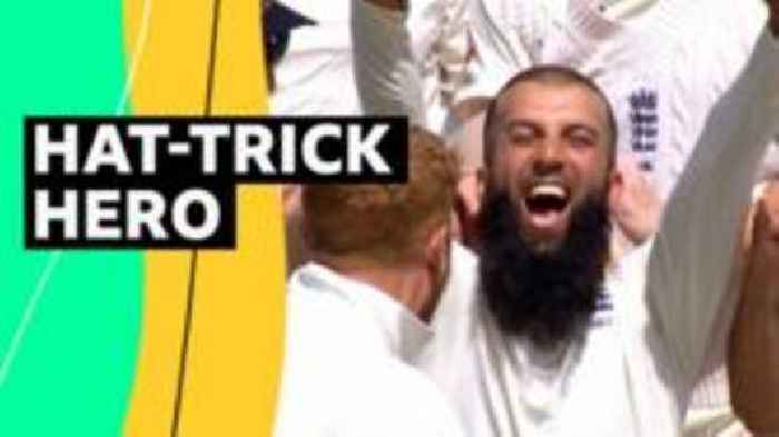Moeen takes Test hat-trick against South Africa