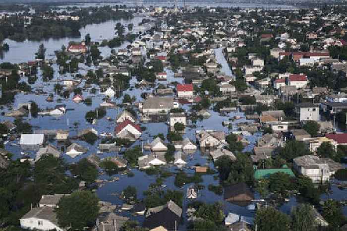 Floodwaters engulf more areas of southern Ukraine after dam breach