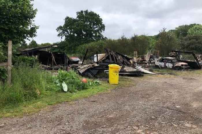 Fire service issue update after unattended bonfire 'grew out of control'