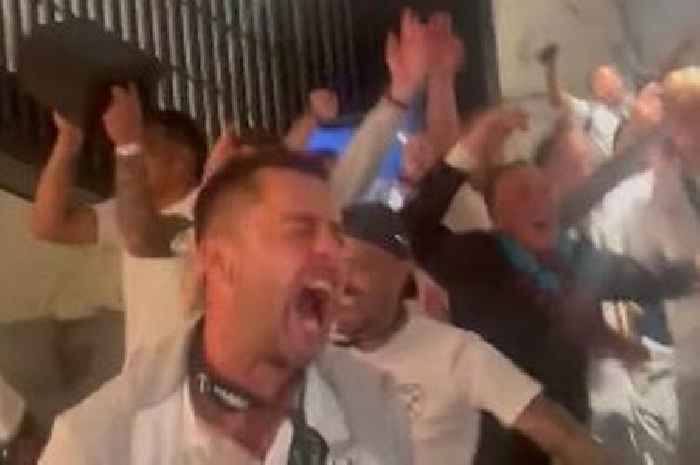 Inside West Ham's celebrations as Declan Rice and David Moyes dance the night away