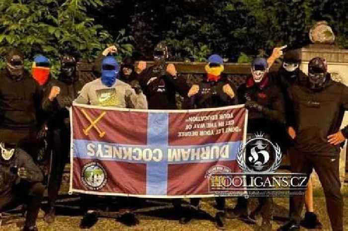 Sparta Prague ultra 'cowards' boast after stealing banner from West Ham students