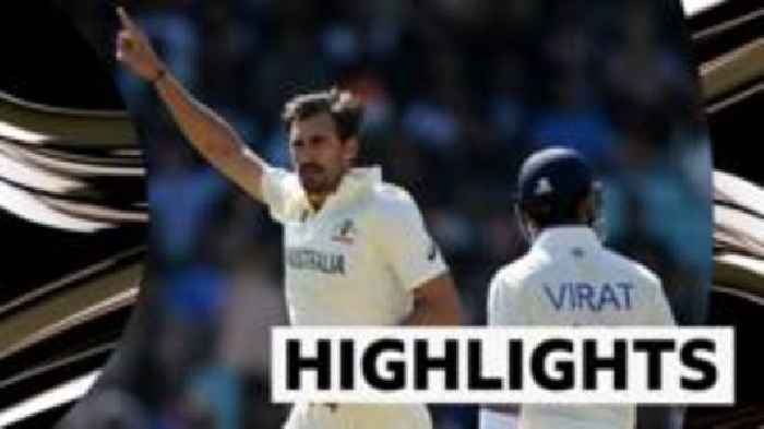 Australia remain on top after superb bowling display