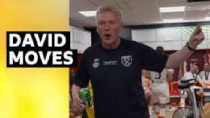 Moyes celebrates in style after European win