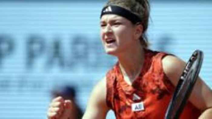 Muchova stuns Sabalenka to reach French Open final